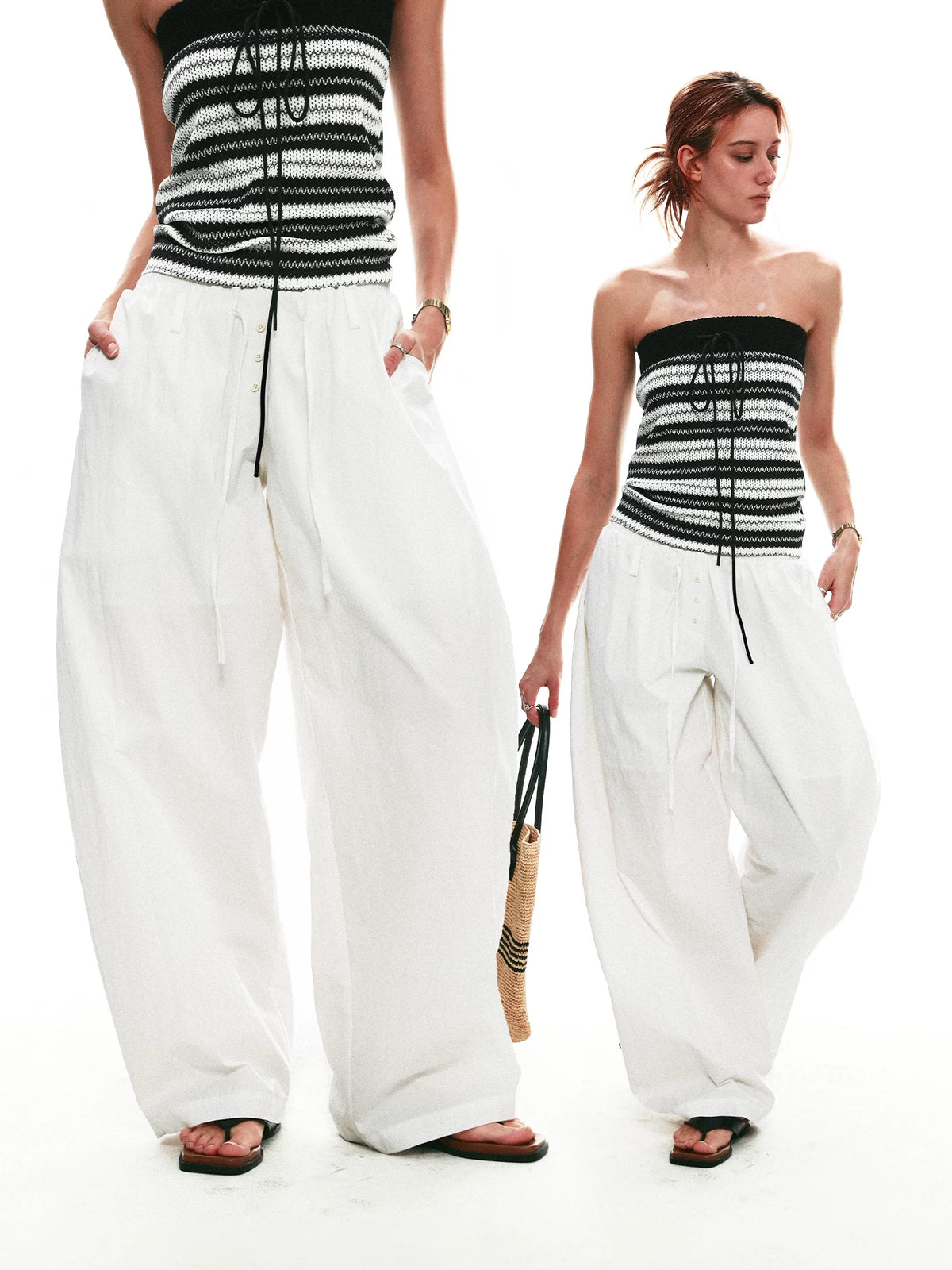 Haven Balloon Wide-Leg Pants