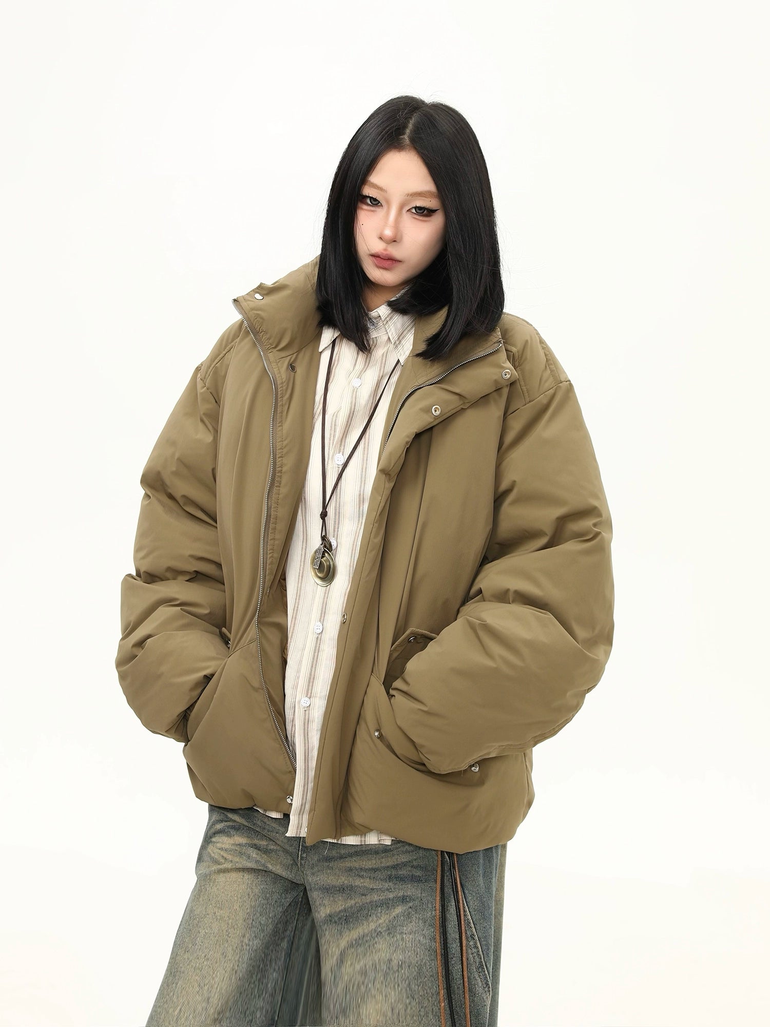 Frost Cloud Cocoon Puffer Jacket