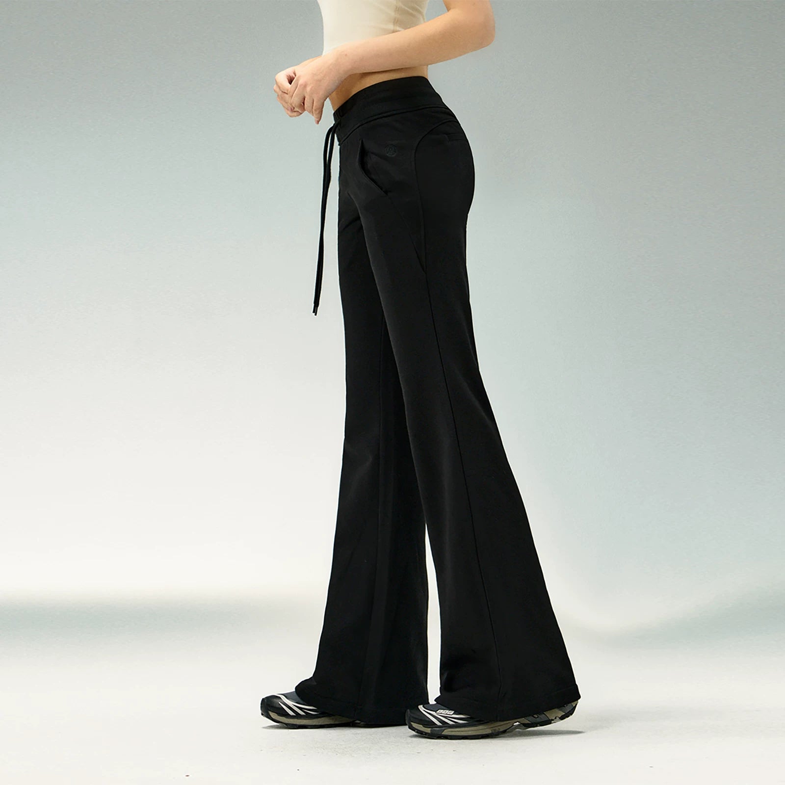 Spicy Flared Slim-fit Sweatpants