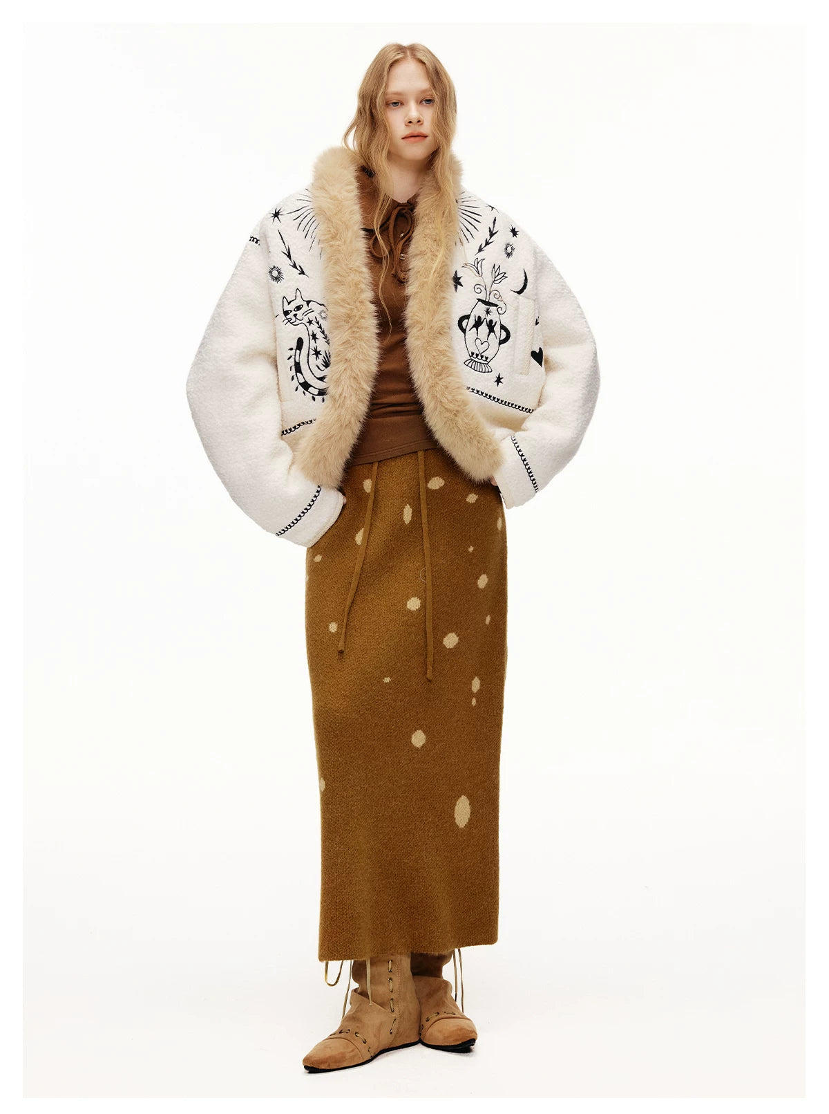 Starlit Familiar Folk Tale Jacket