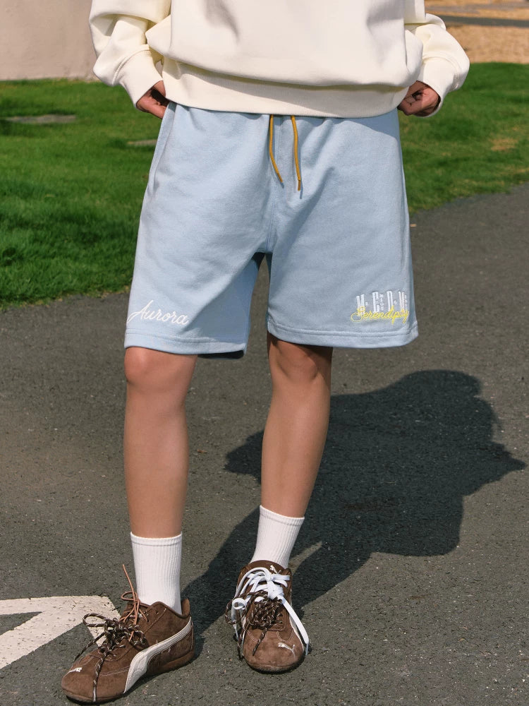 Metroline Drop-Crotch Sweat Shorts
