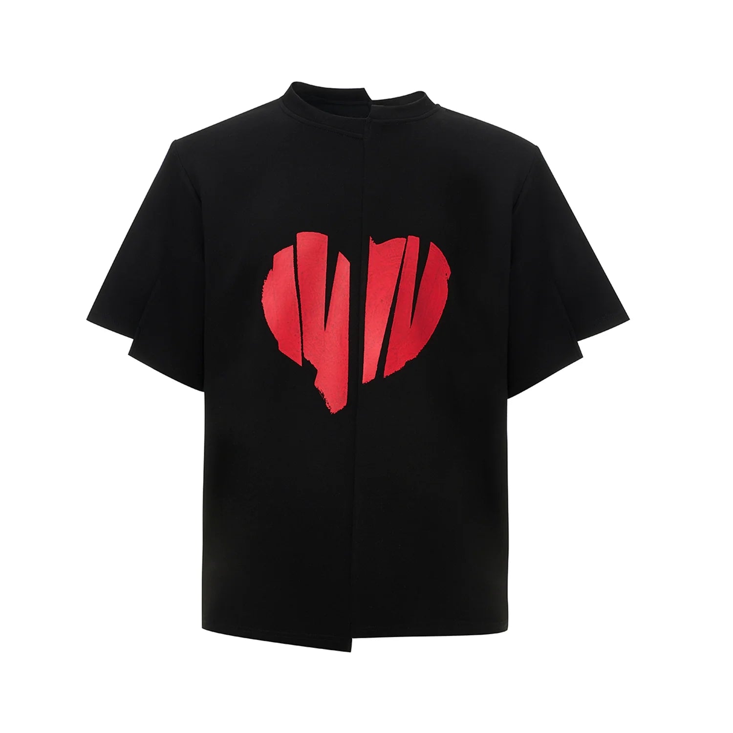 Shattered Heart Mesh Tee