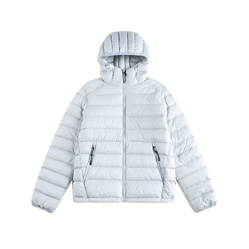 Frostbeam Dual-Tone Puffer Hoodie