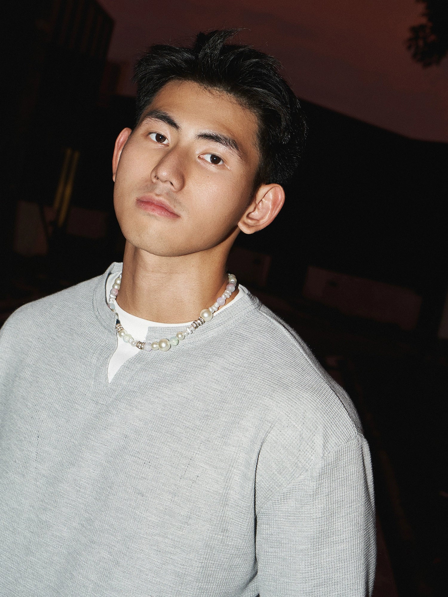 Heather Classic Cotton Sweatshirt