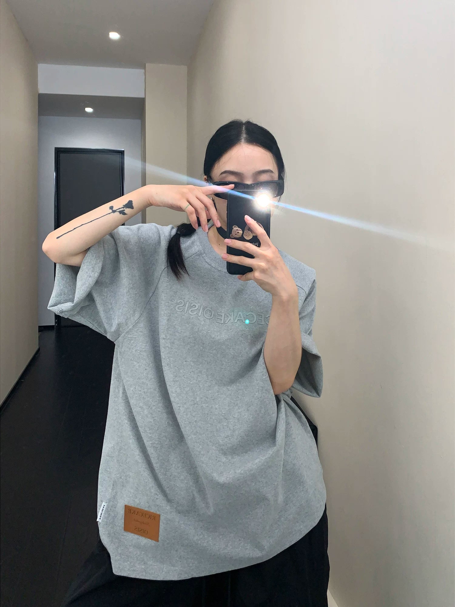 Frosted Logo Heather Tee