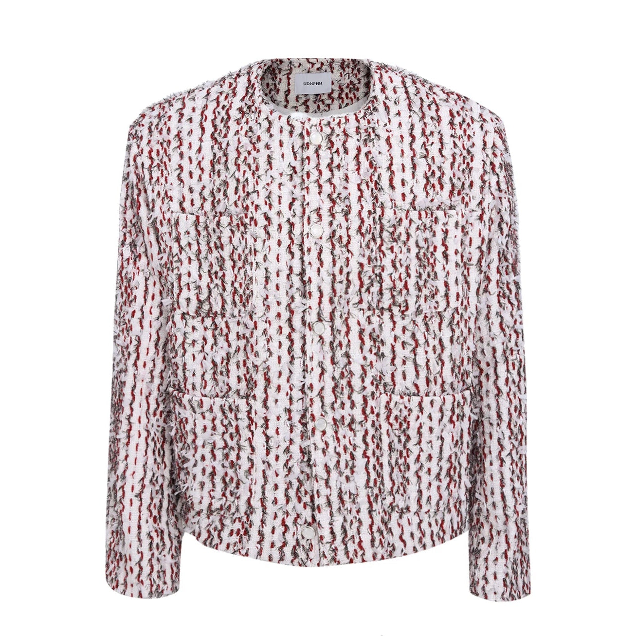 Frostbite Shard Textured Bouclé Jacket