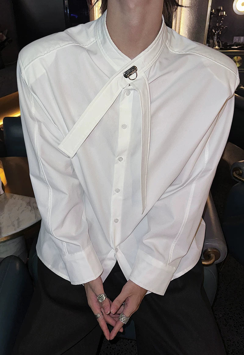 Seraph Bond Buckle-Tie Shirt