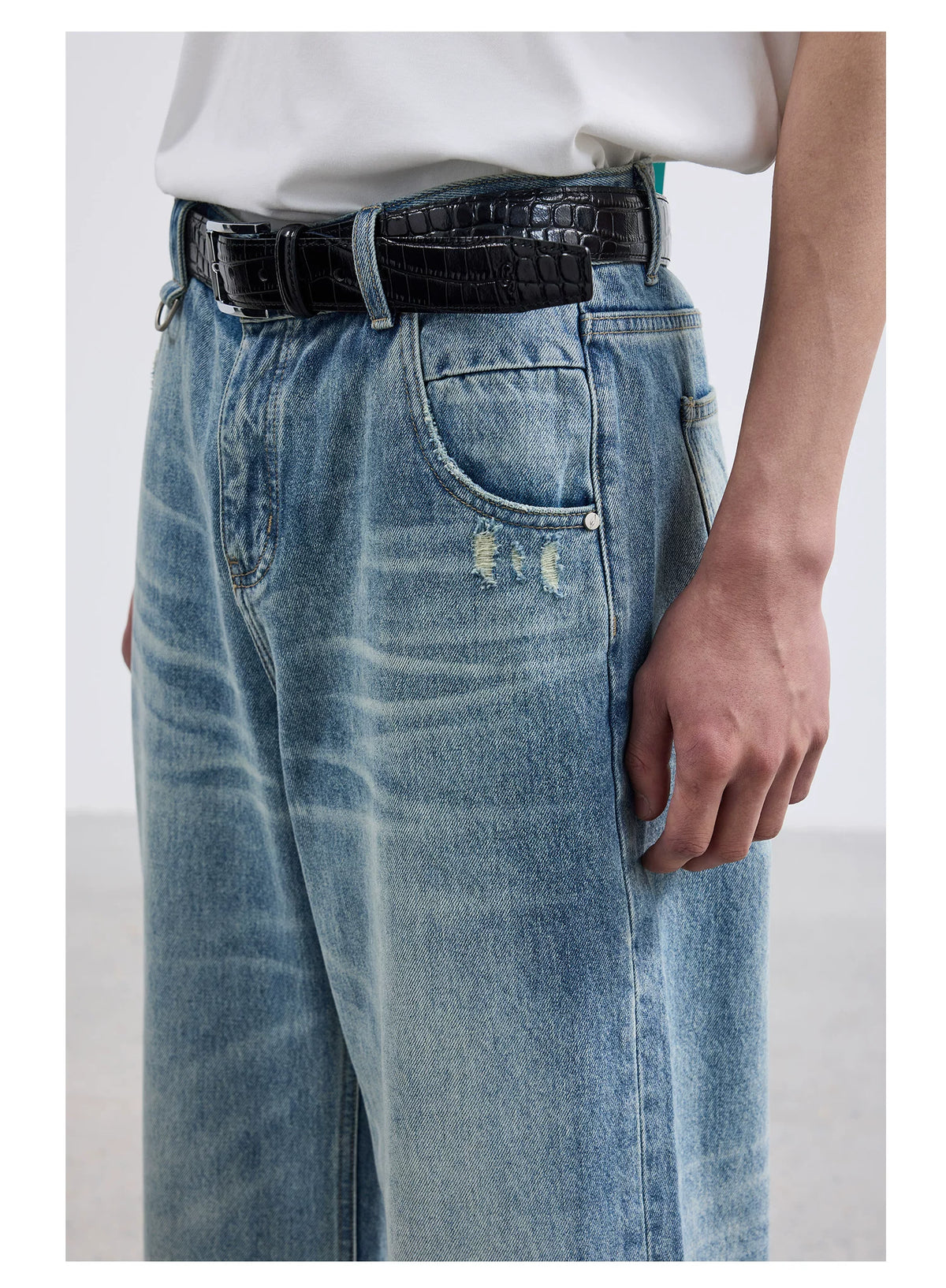 Driftline Vintage Wide-Leg Jeans