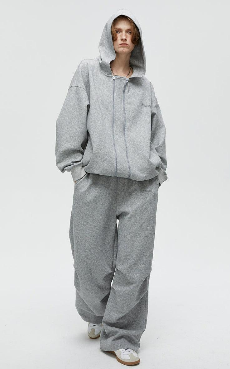 Air Layer Sweatpants with Basic Logo - chiclara