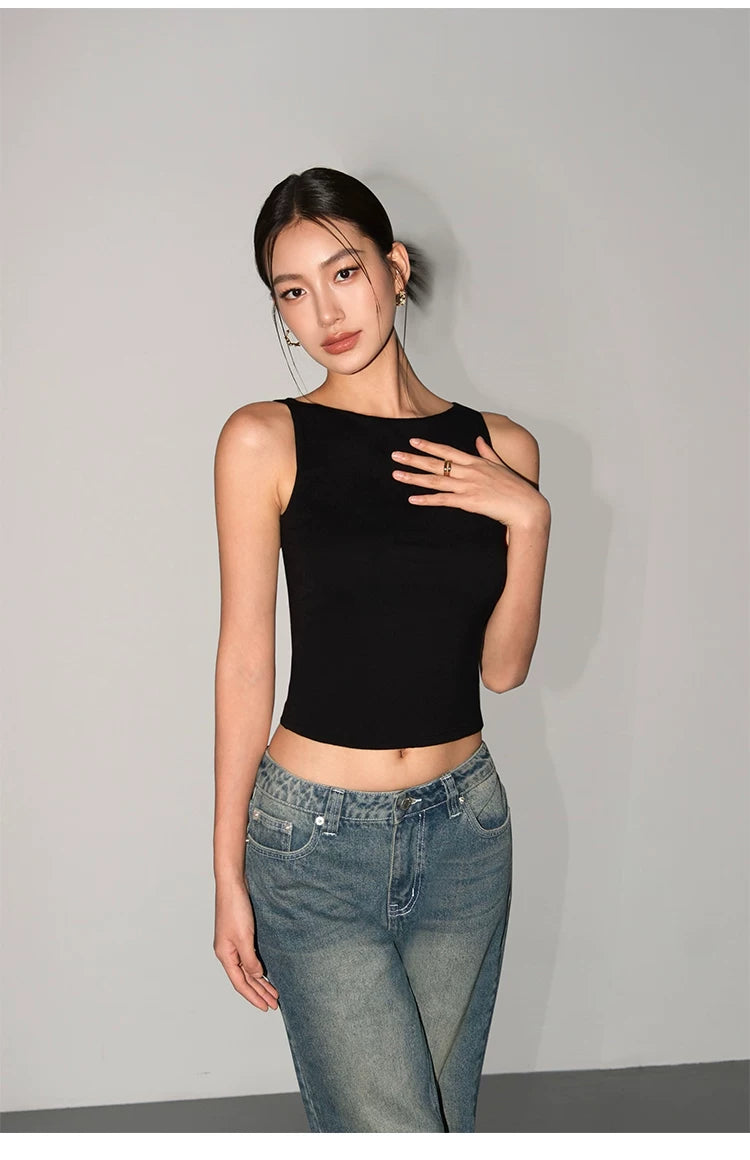 Contour Palette Ribbed Crop Tanks