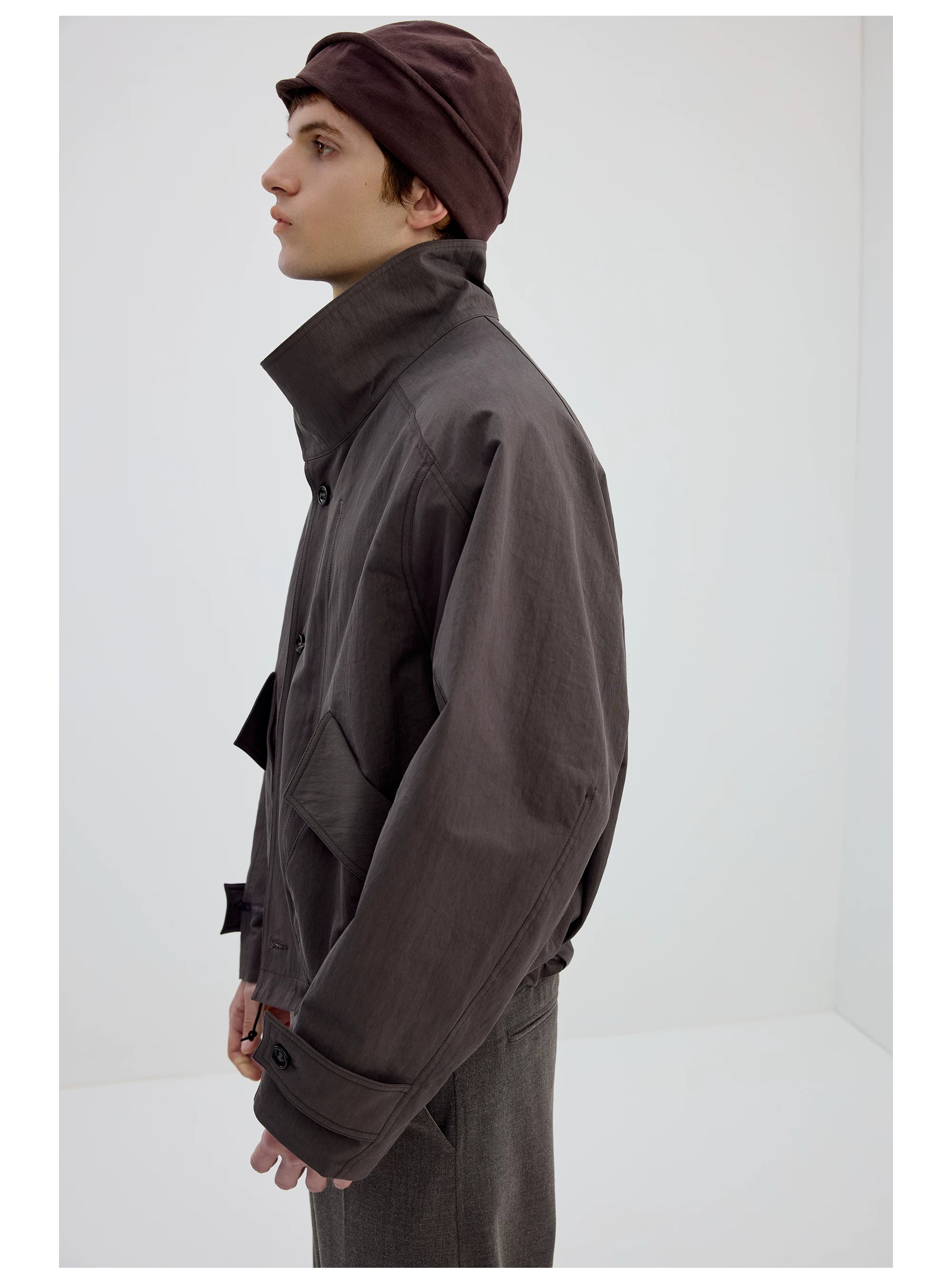 Driftshade Cropped Utility Jacket