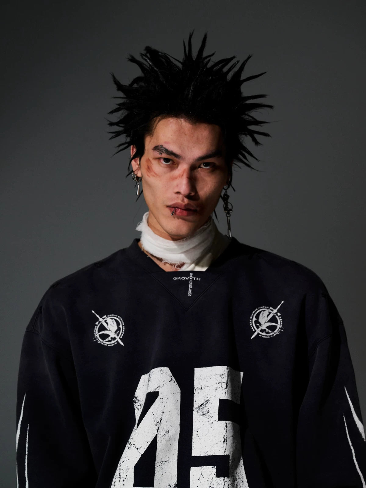 Blackout 05 Distressed Long Sleeve Tee