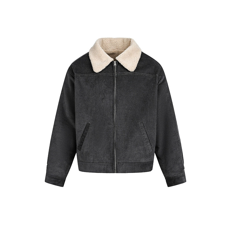 Vanilla Corduroy Cozy Jacket