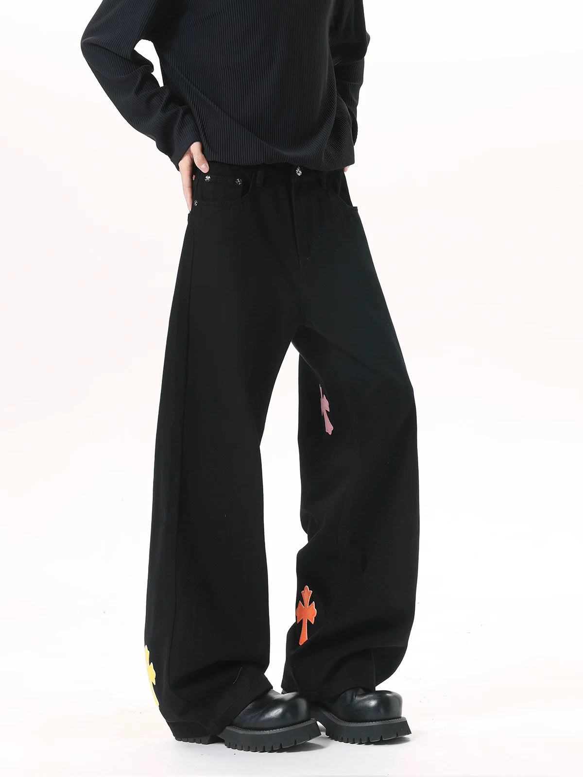 Chromatic Crossfall Wide Jeans