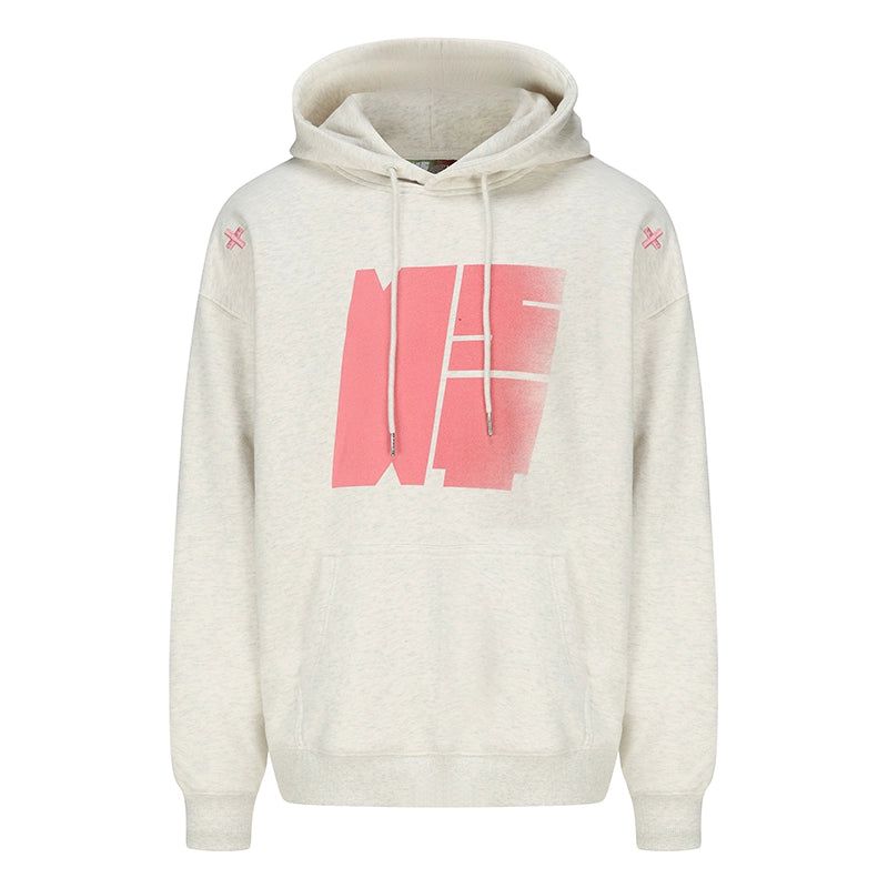 Hoodie with Subtle Fade Logo - chiclara