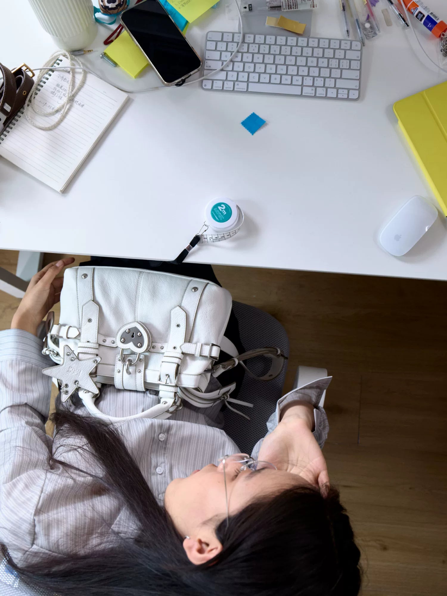 Heart-Lock Belted Satchel - view 1