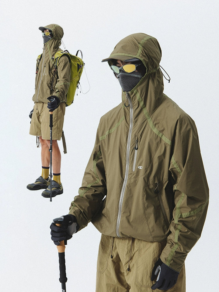 Waterproof Tech Hoodie Jacket