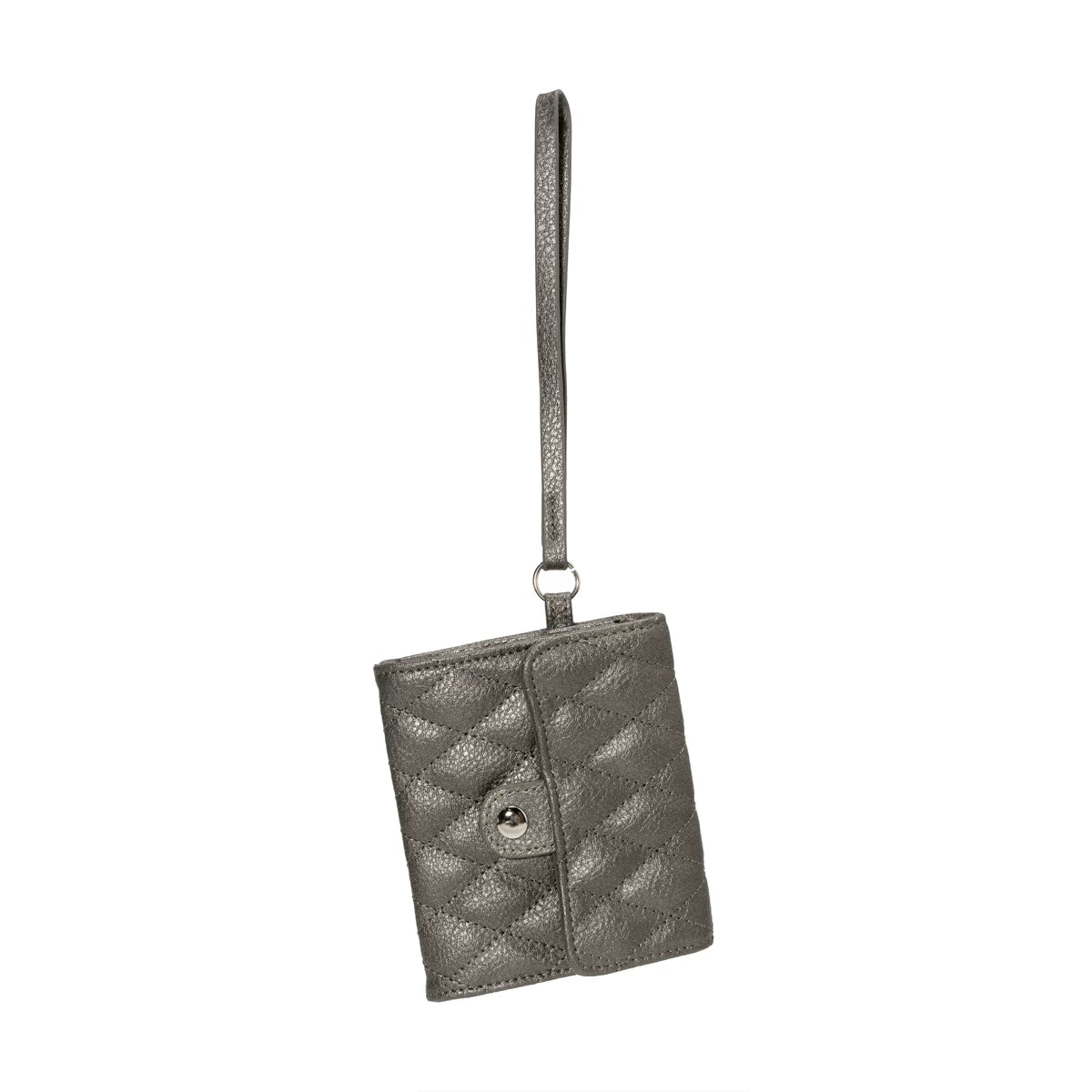 Golden Purr Luxe Faux‑Fur Charm Tote