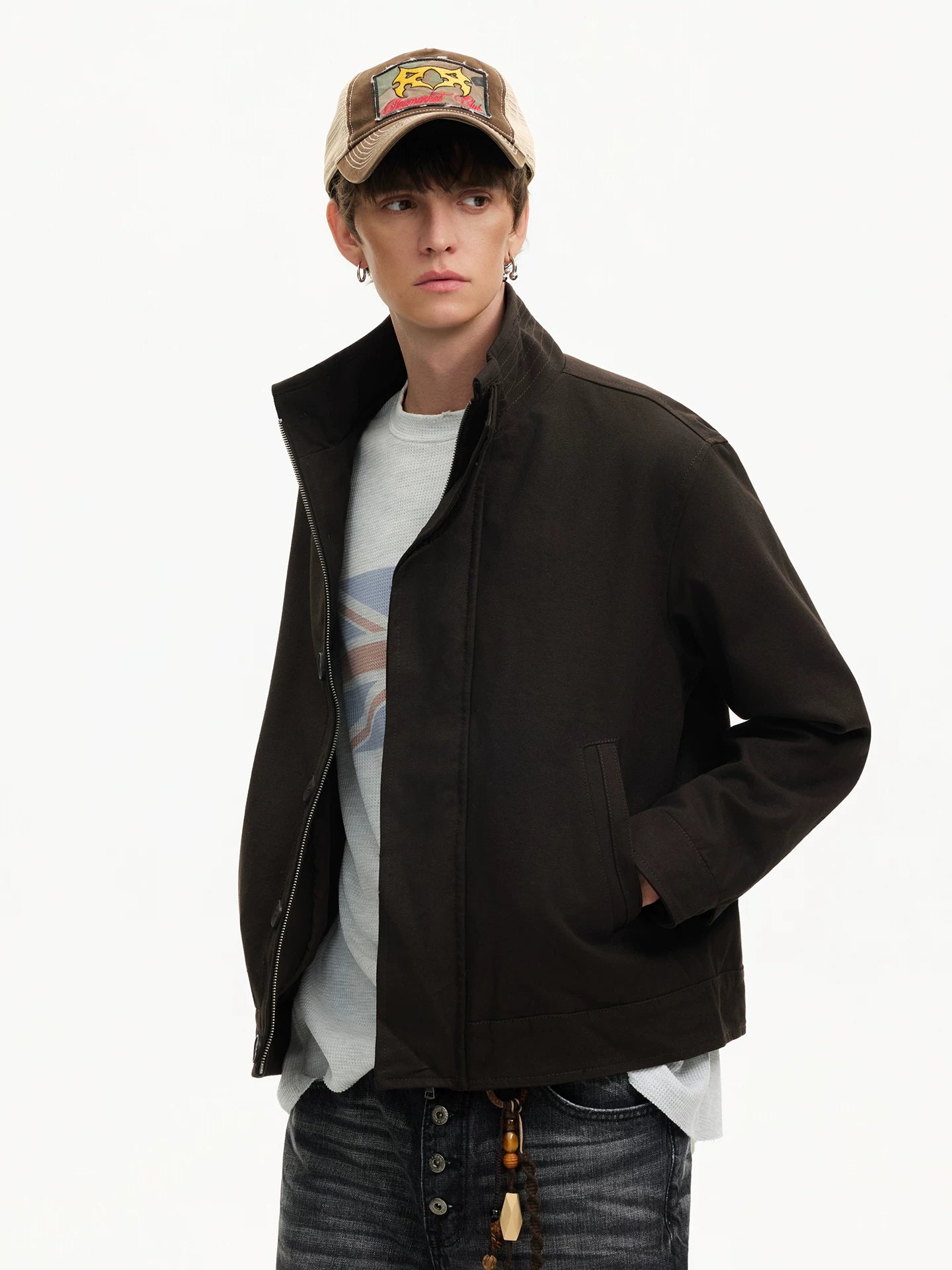 Driftstone Minimal Harrington Jacket