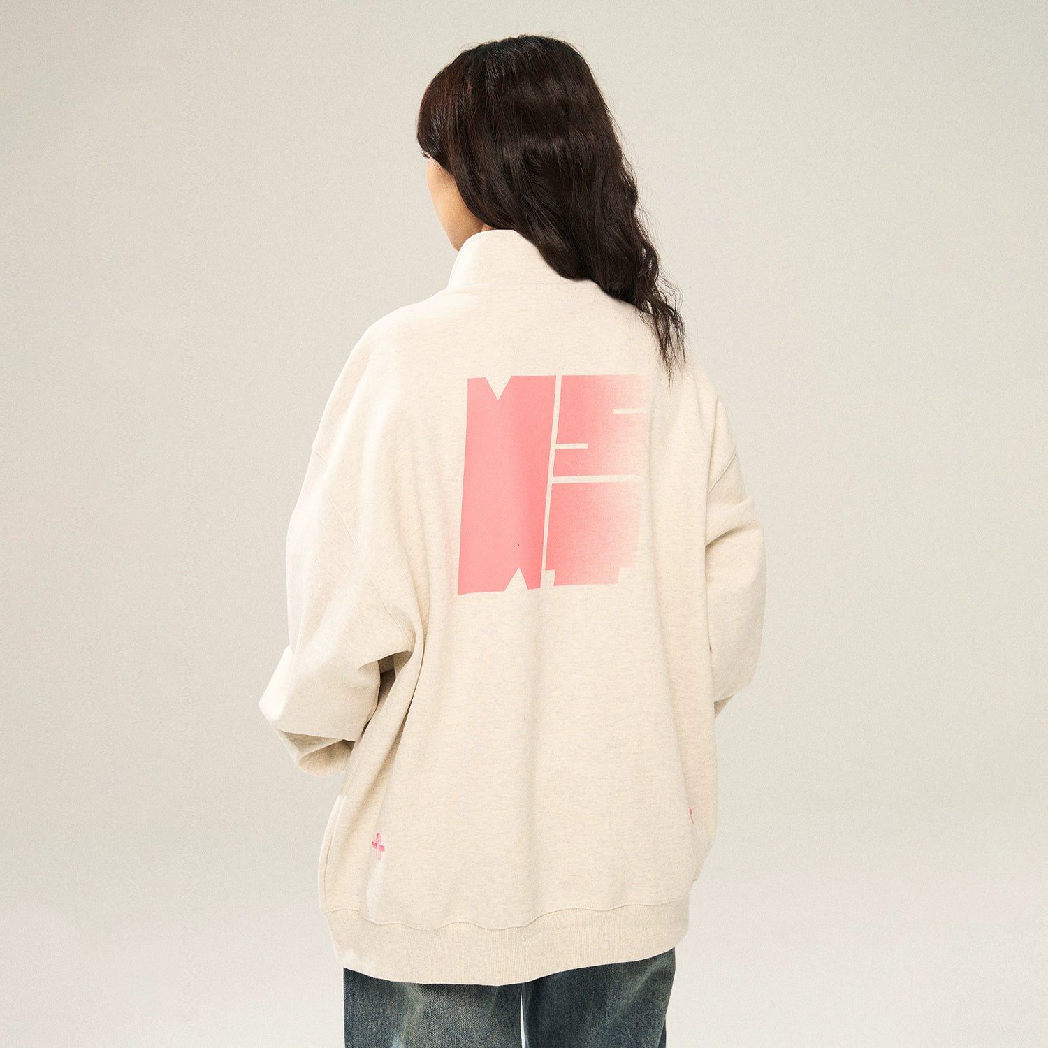 Subtle Fade Hoodie with Logo - chiclara