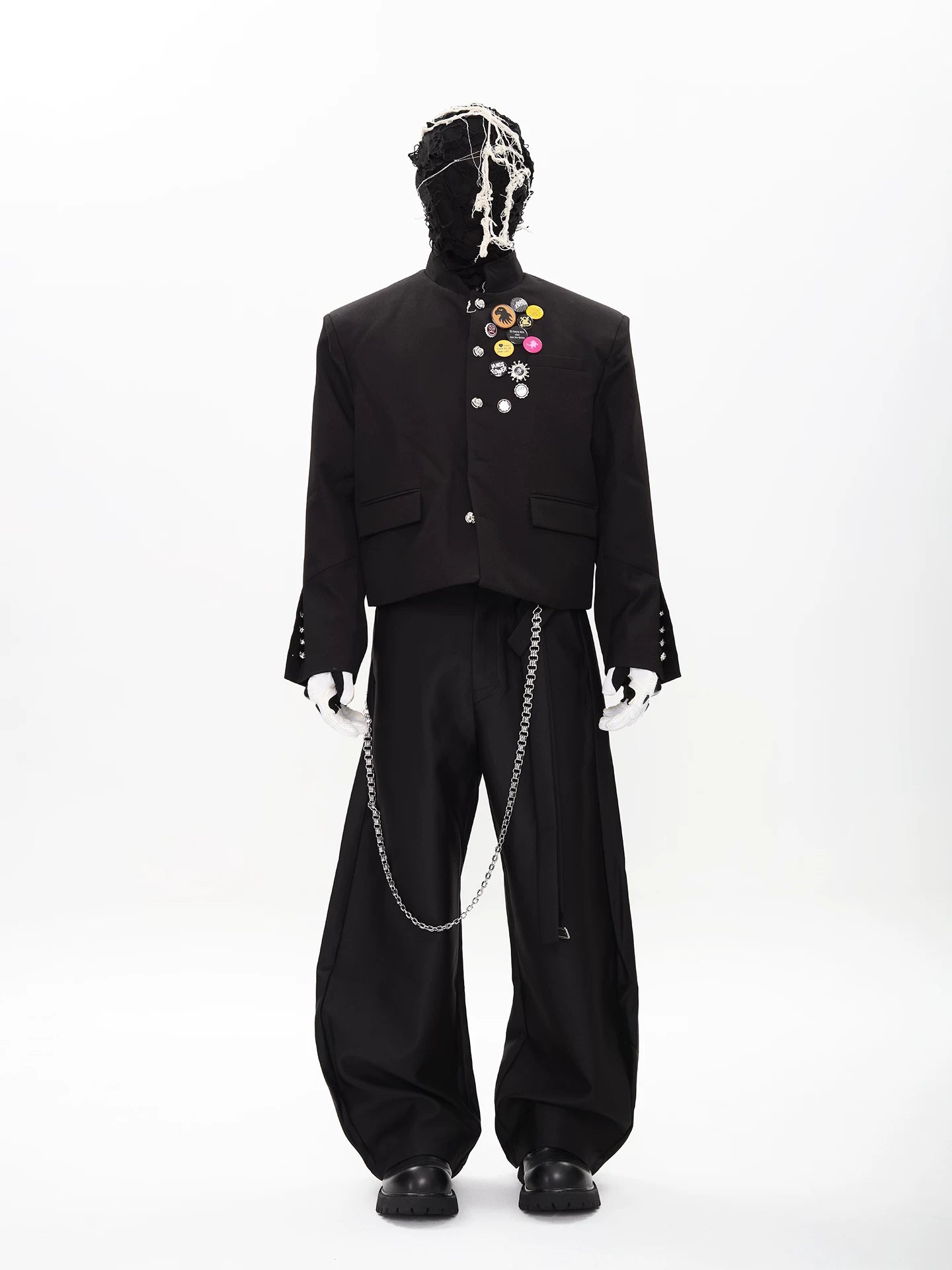 Punk Scholar Badge Blazer