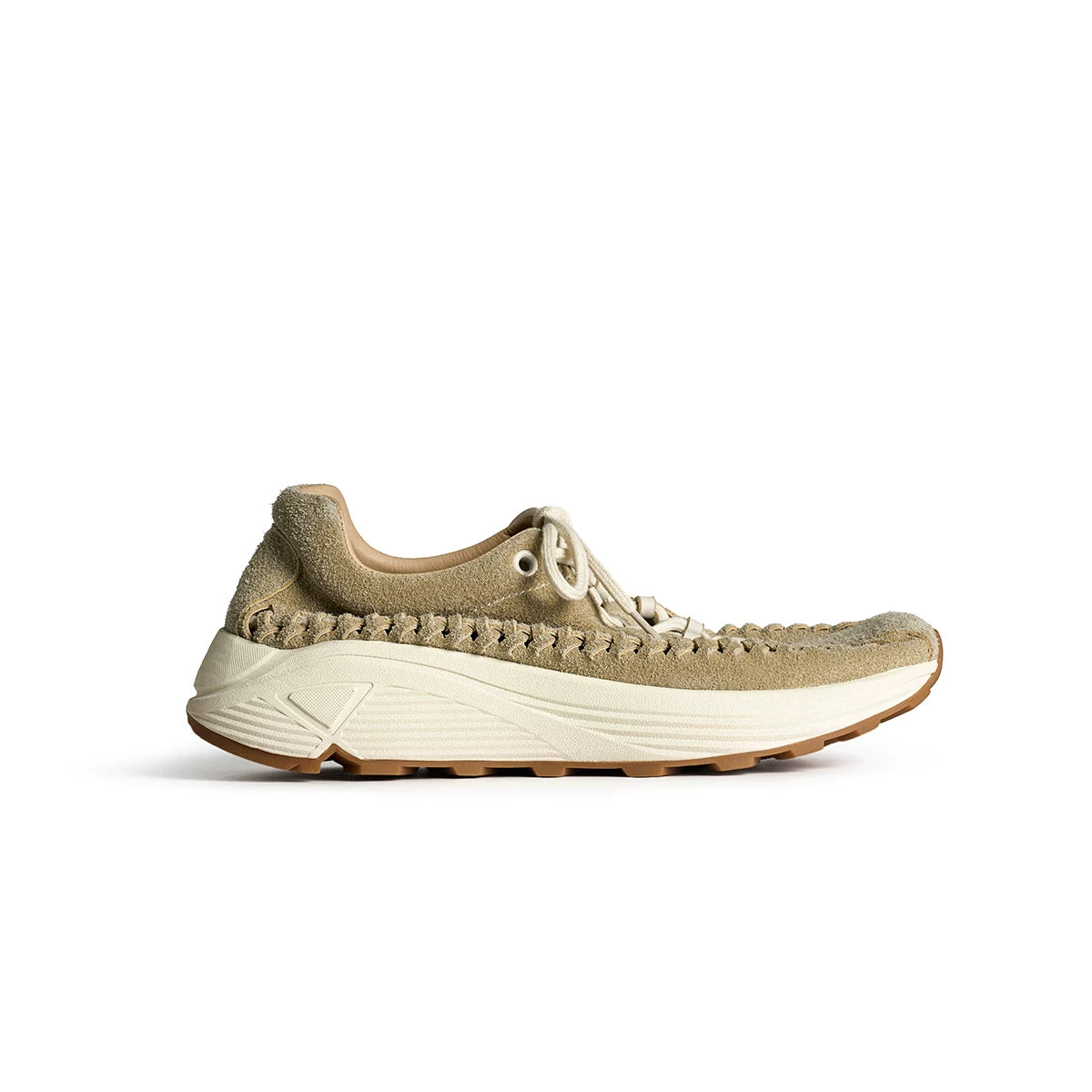 Handwoven Suede Runner Sneakers