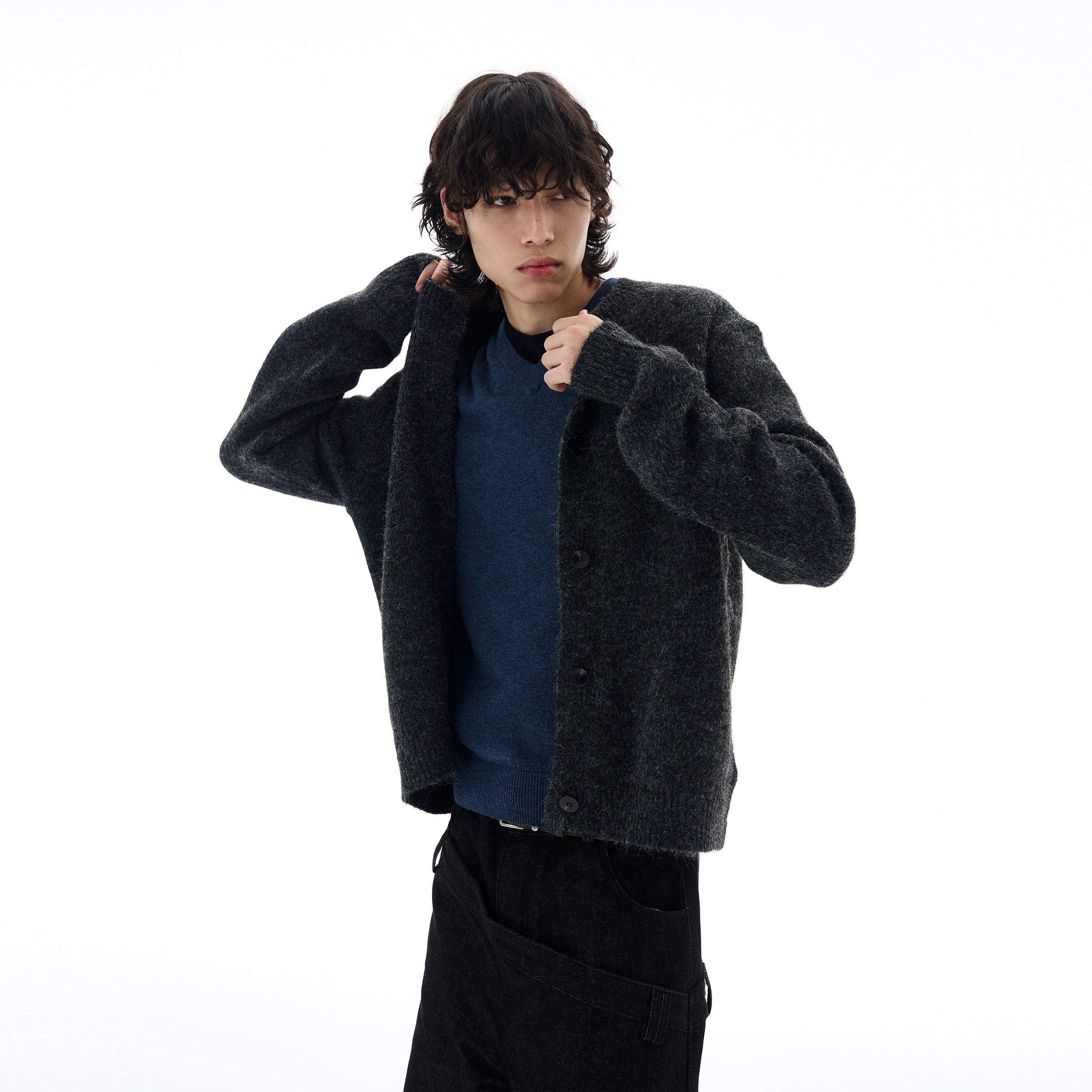 Frosted Haze Knit Cardigan