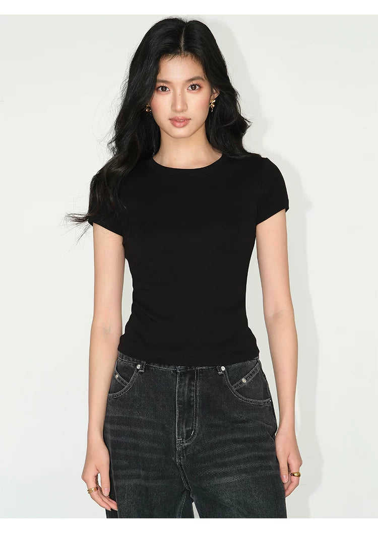Everyday Sculpt Fitted Crewneck Tee