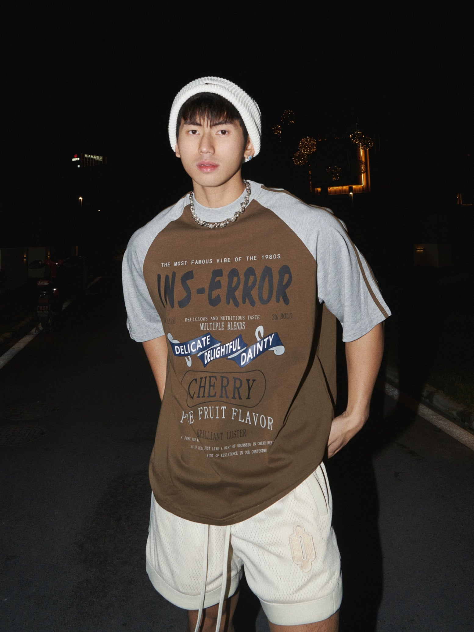 INS-ERROR Graphic Raglan Tee