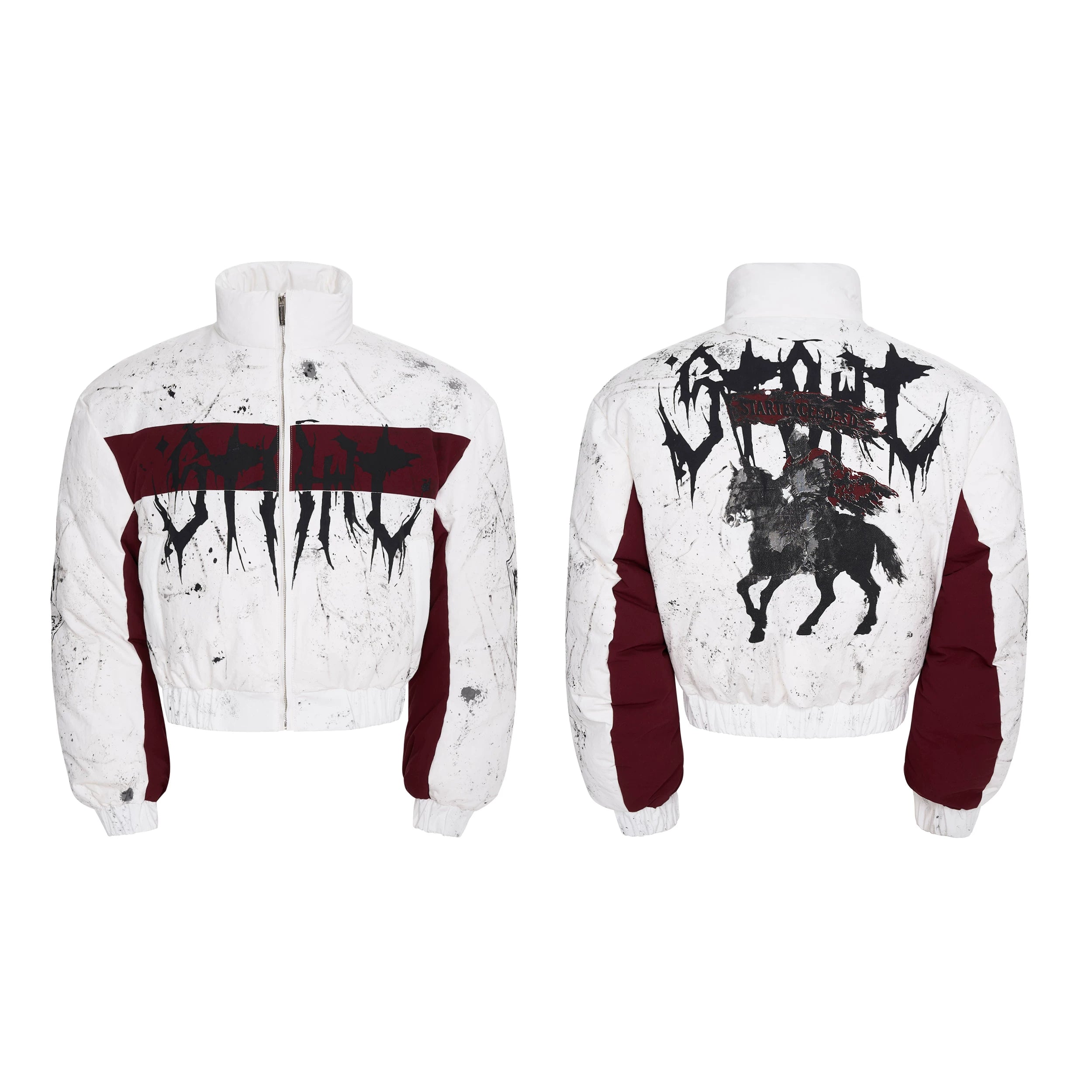 Cavalry Graffiti Puffer Jacket