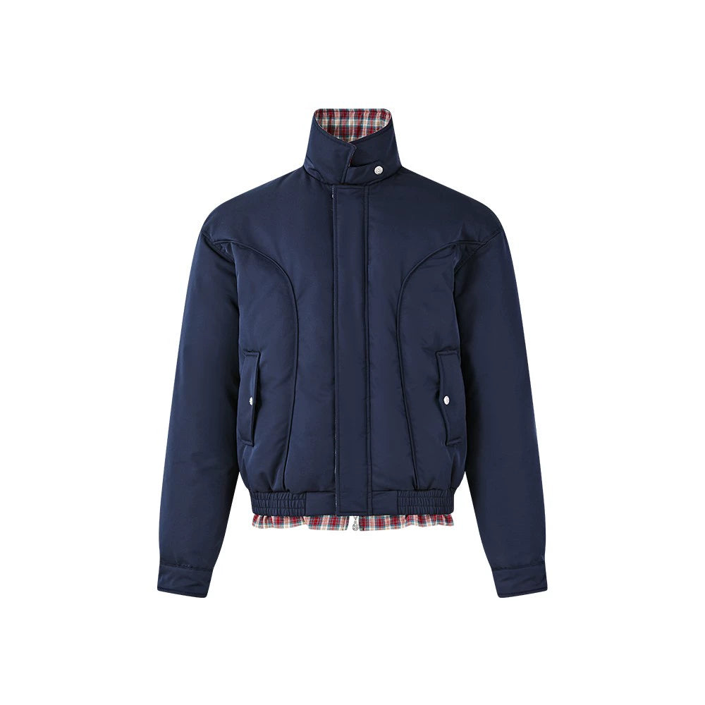 Harrington Jackets with Plaid Lining