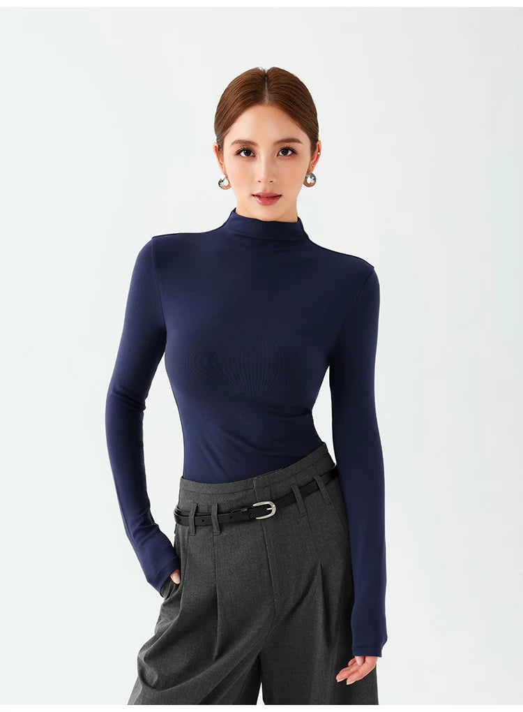 Celeste Mock Neck Top