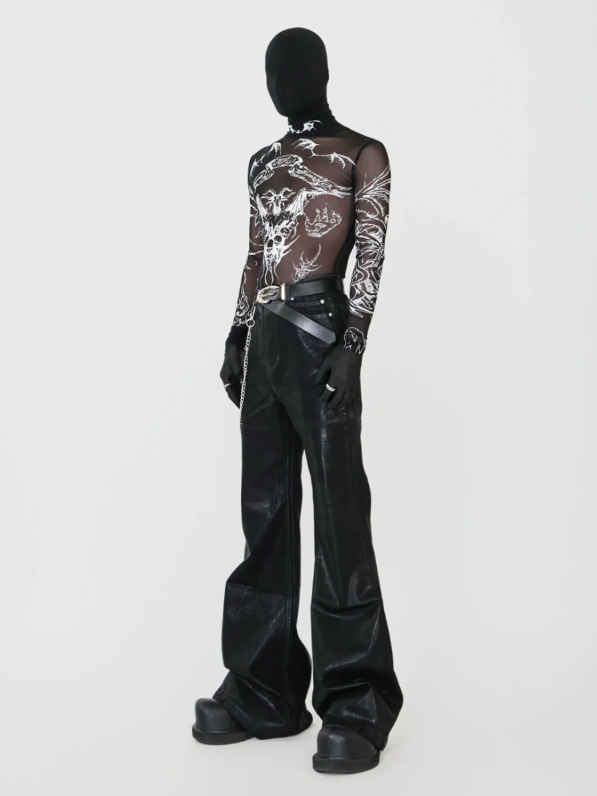 Nightfall Sheen Flared Jeans