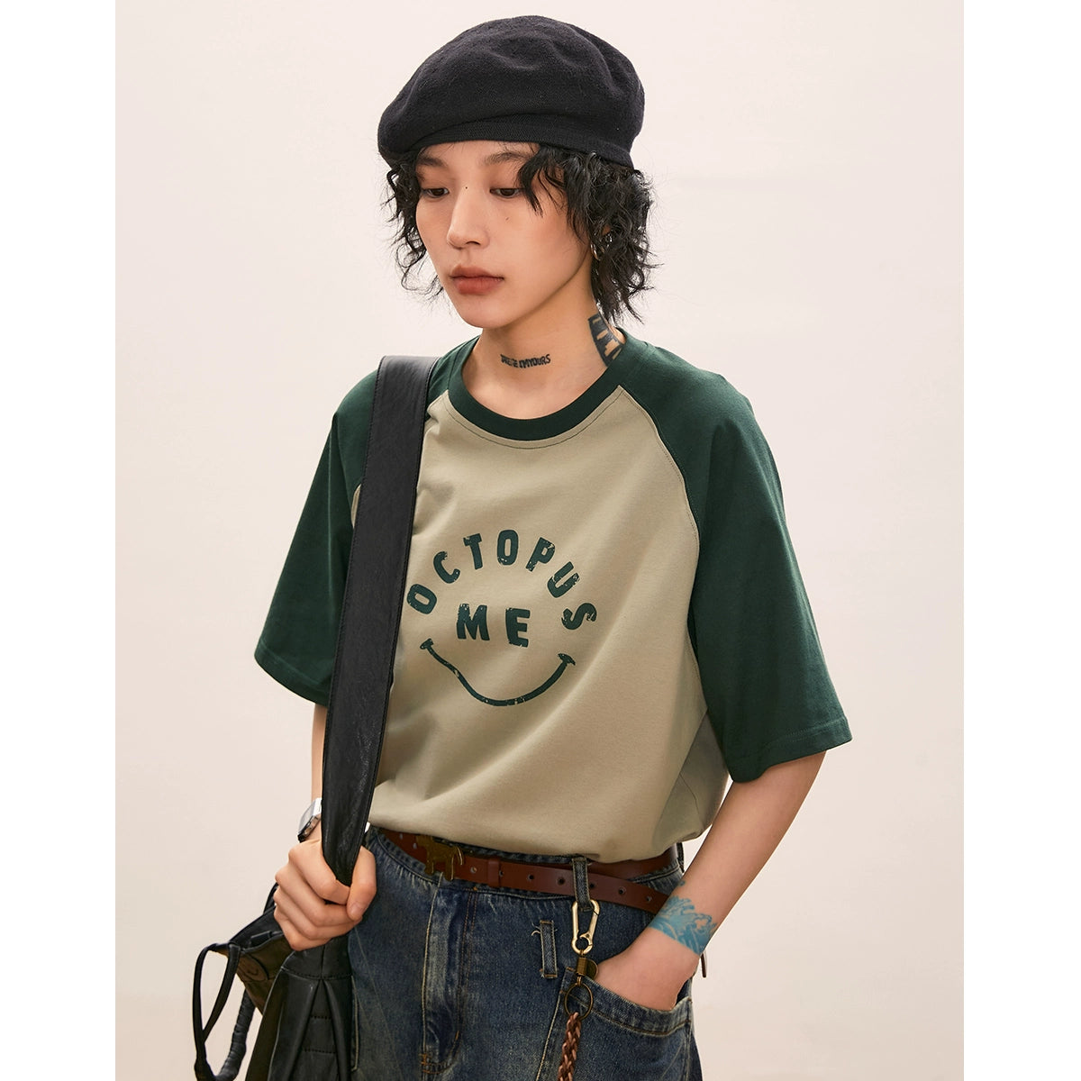 octopusme Raglan Tee