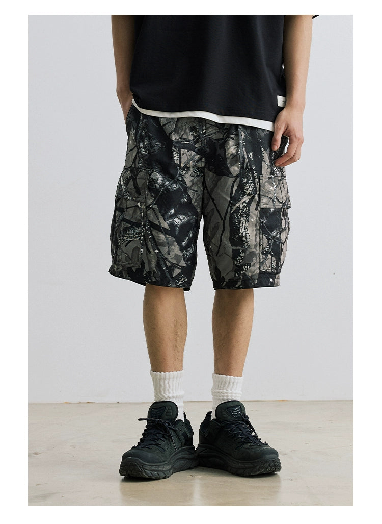 Reversible Camouflage Shorts