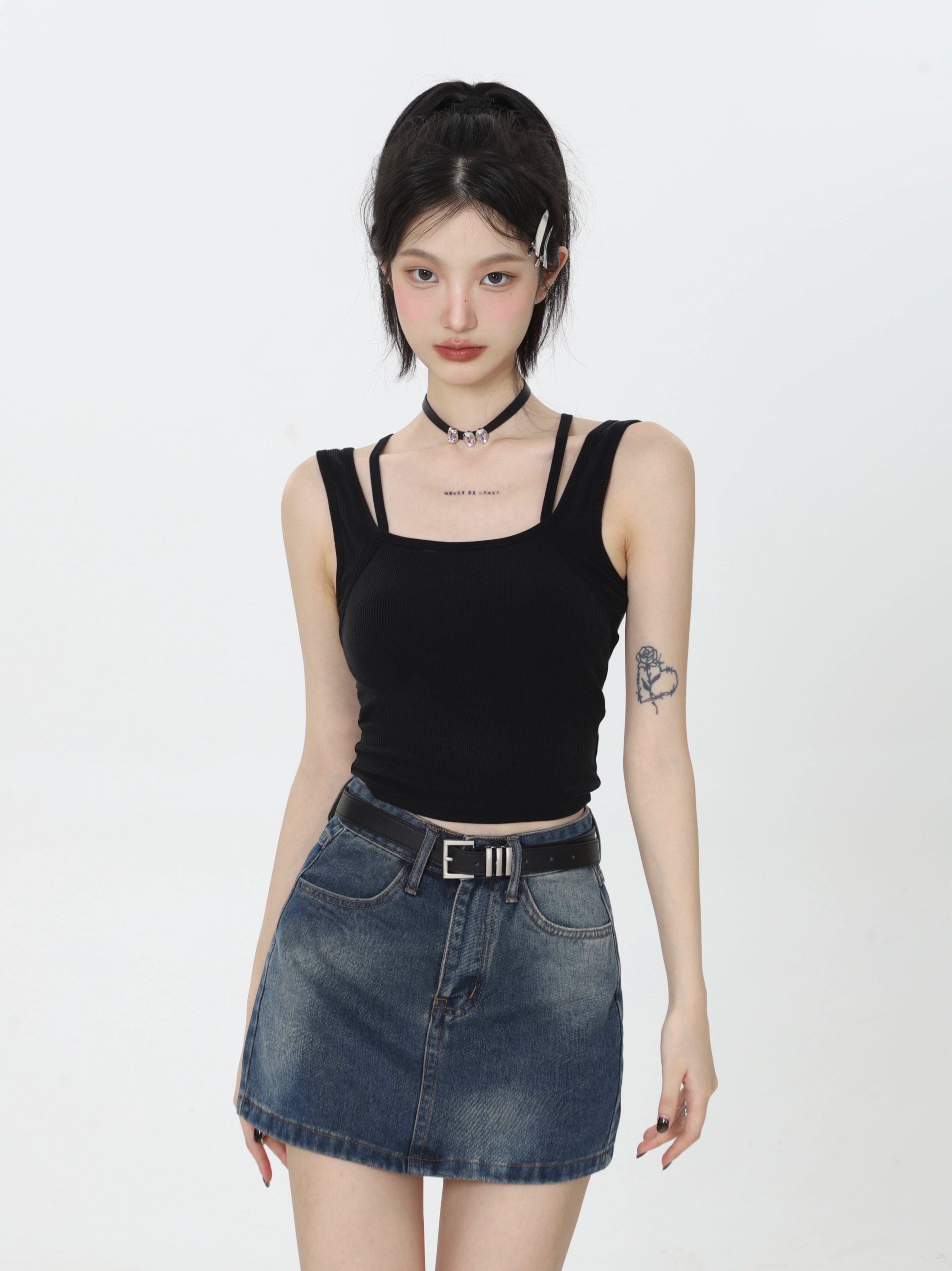 Cross Strap Crop Camisole