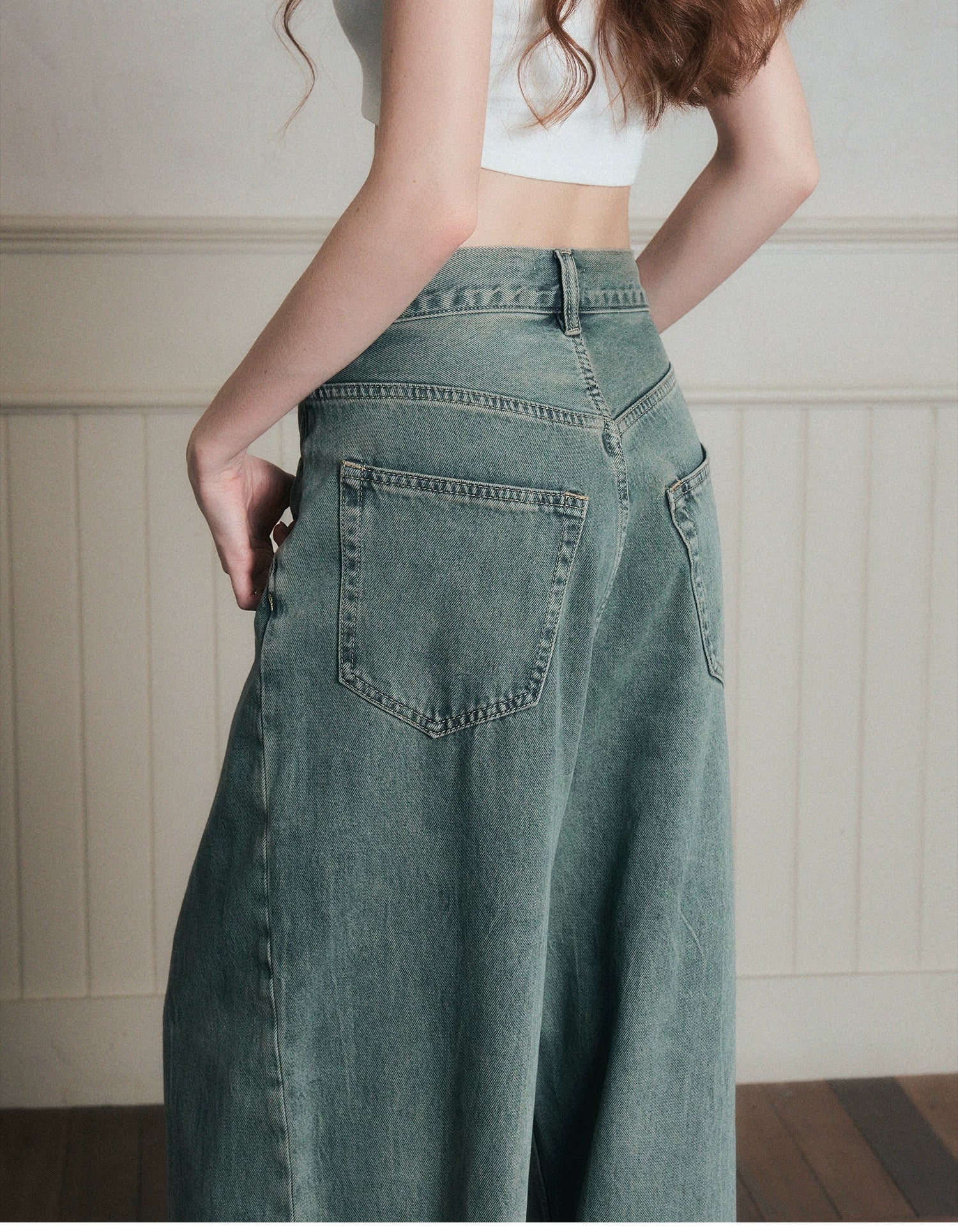 Vintage Drift Wide-Leg Jeans