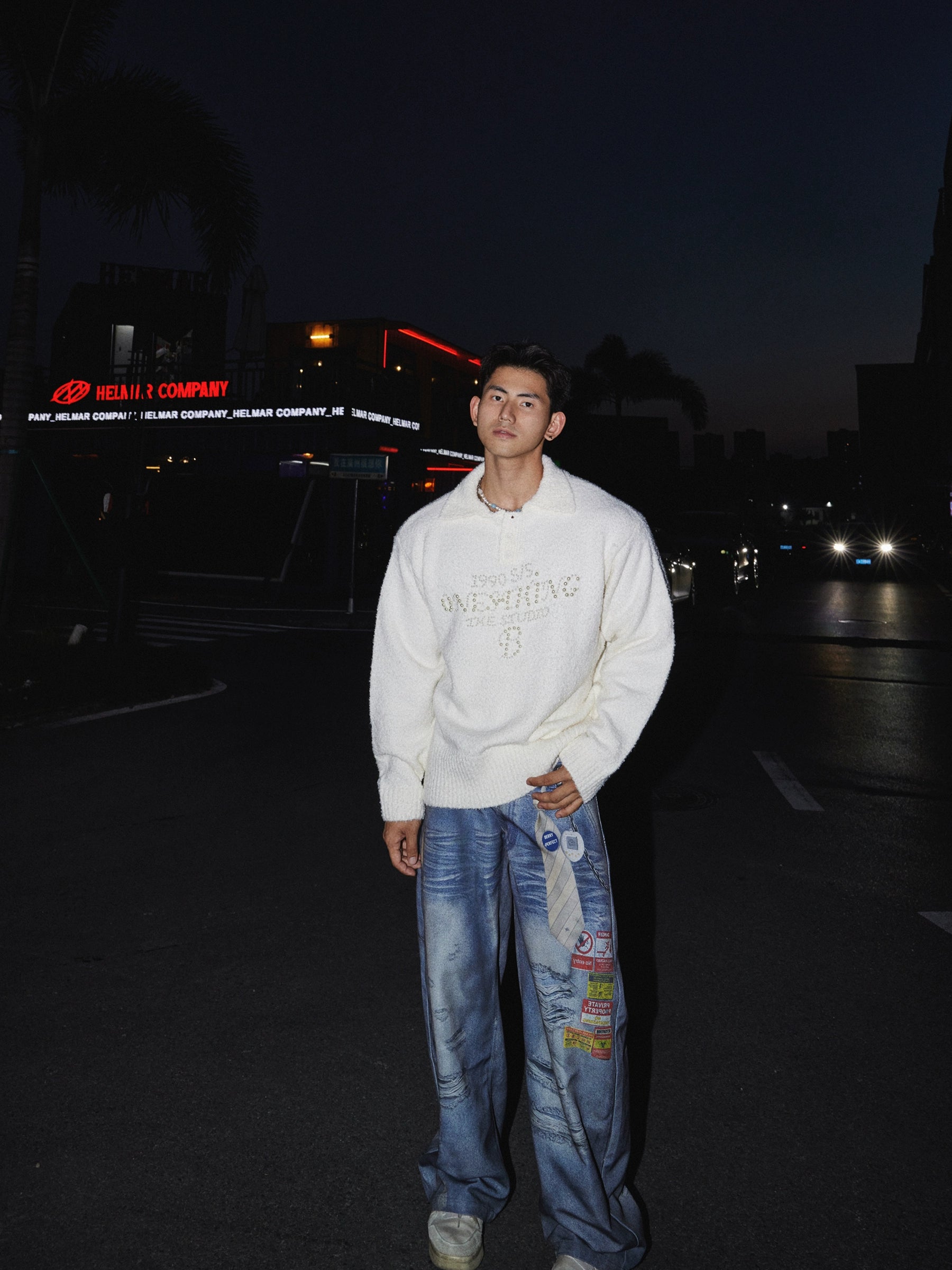 Sunbeam Plush Polo Sweater