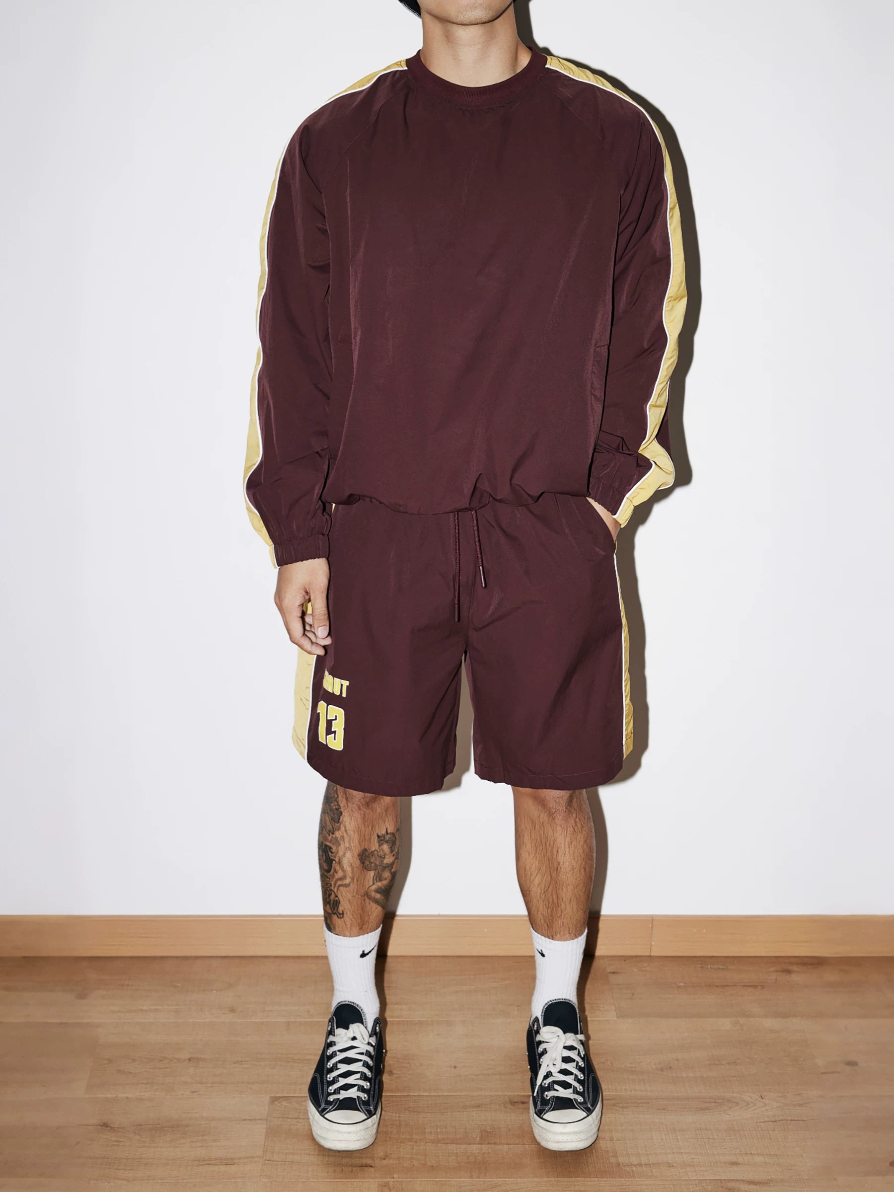 Sideline Varsity Training Sweatshirt and Short Setup