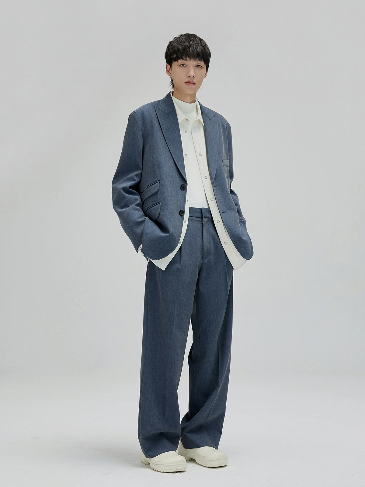 Wide Suit Pants