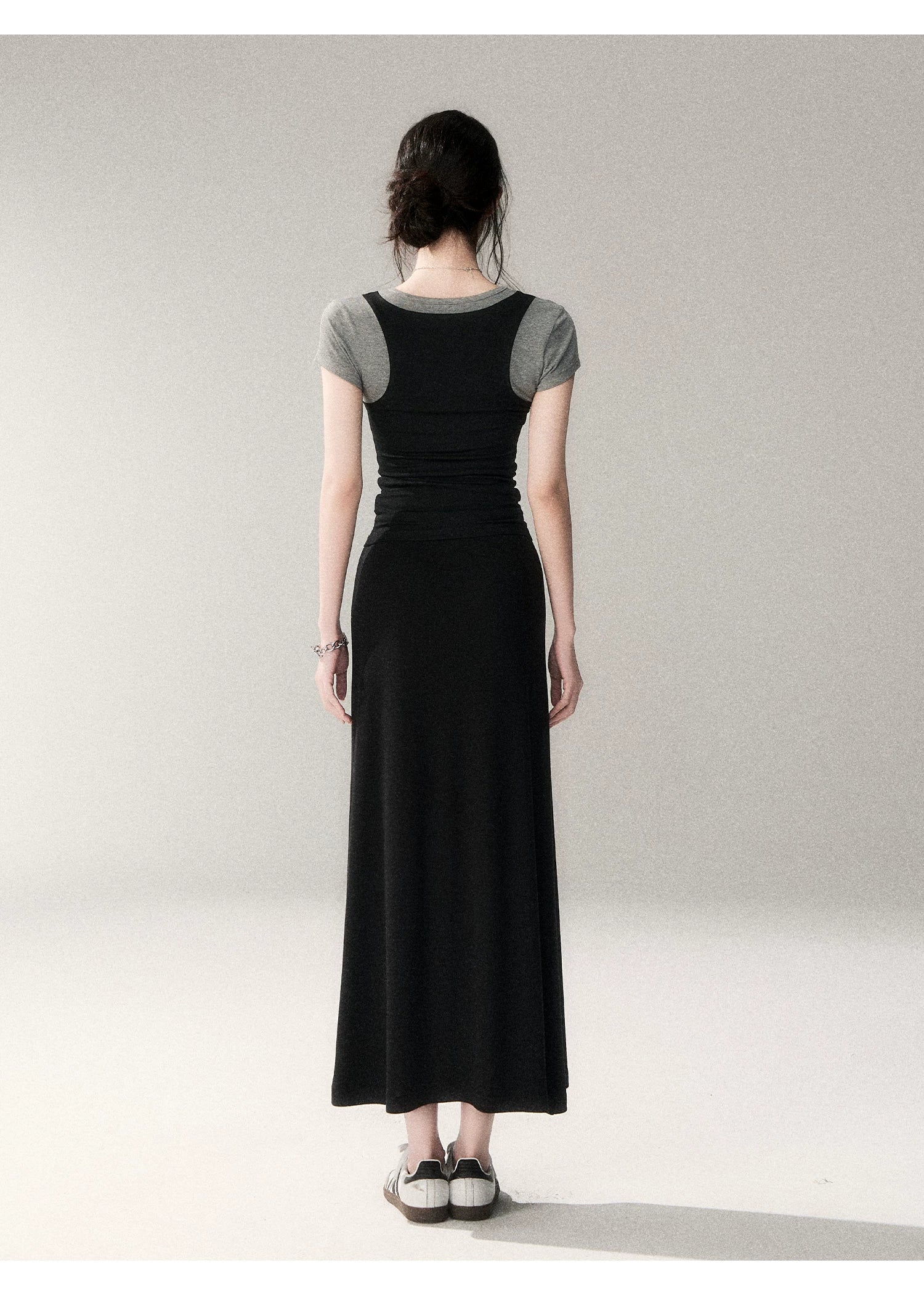 Scholar Layered Scoop‑Neck Top