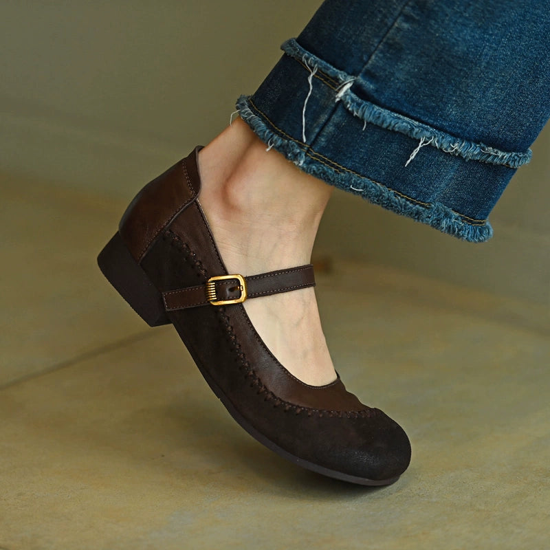 Chestnut Charm Mary Jane Flats