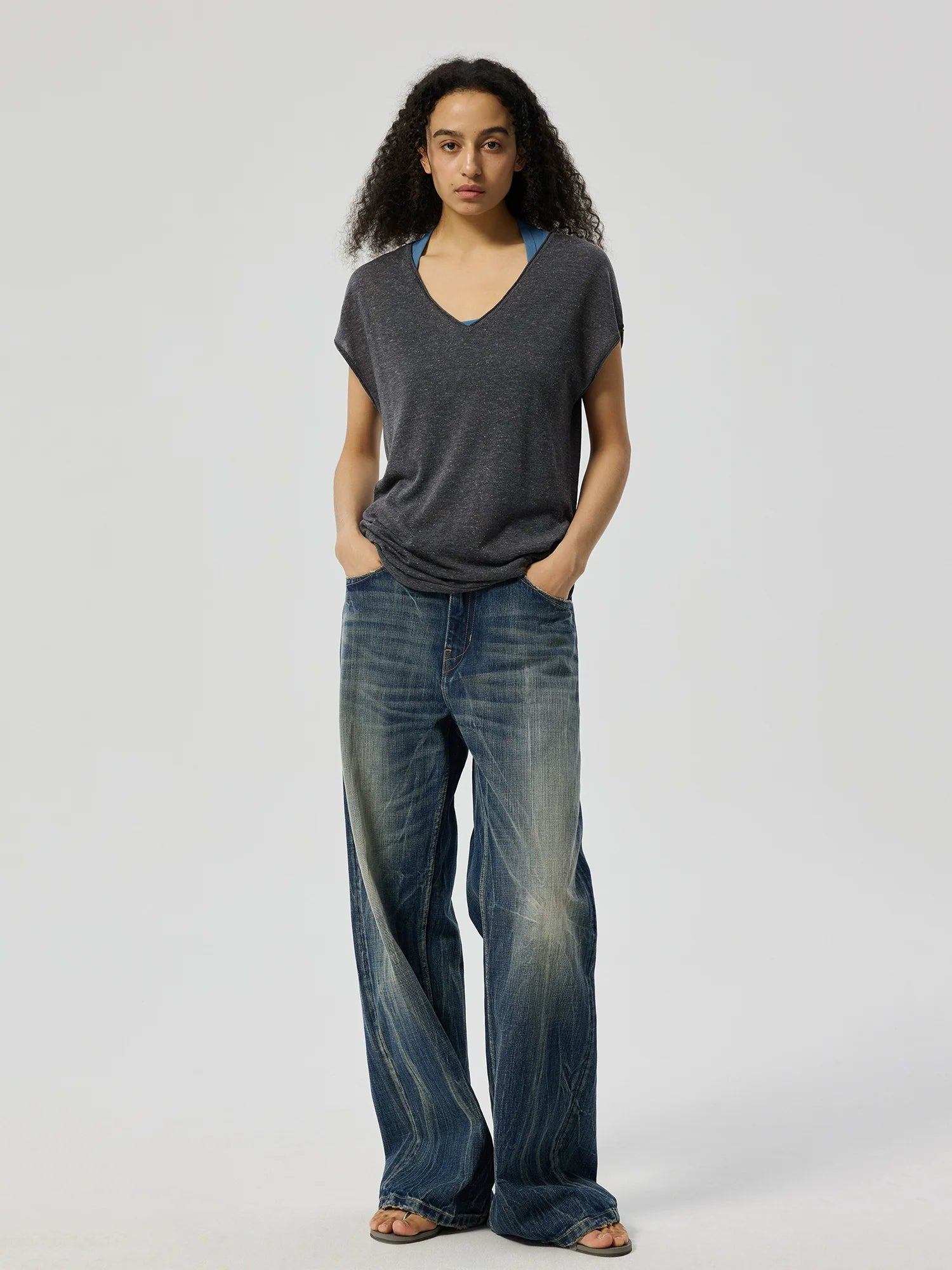 Lightning Fade Washed Jeans