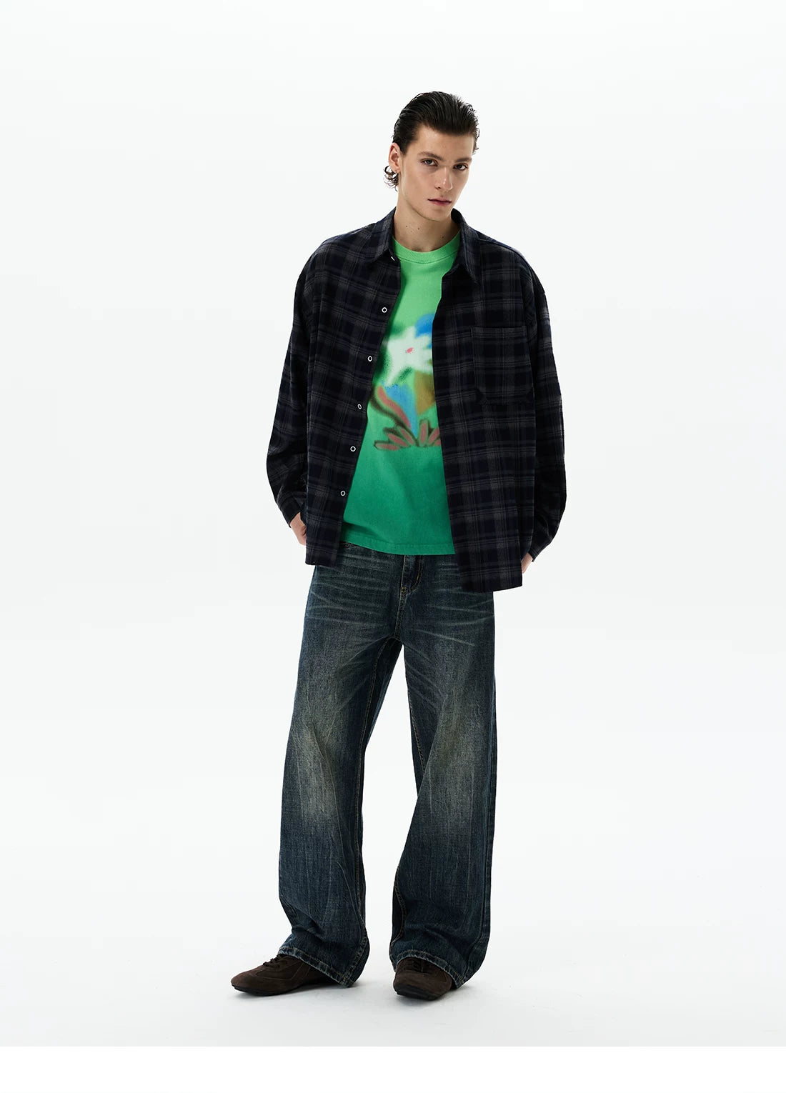 Shadowline Plaid Overshirt