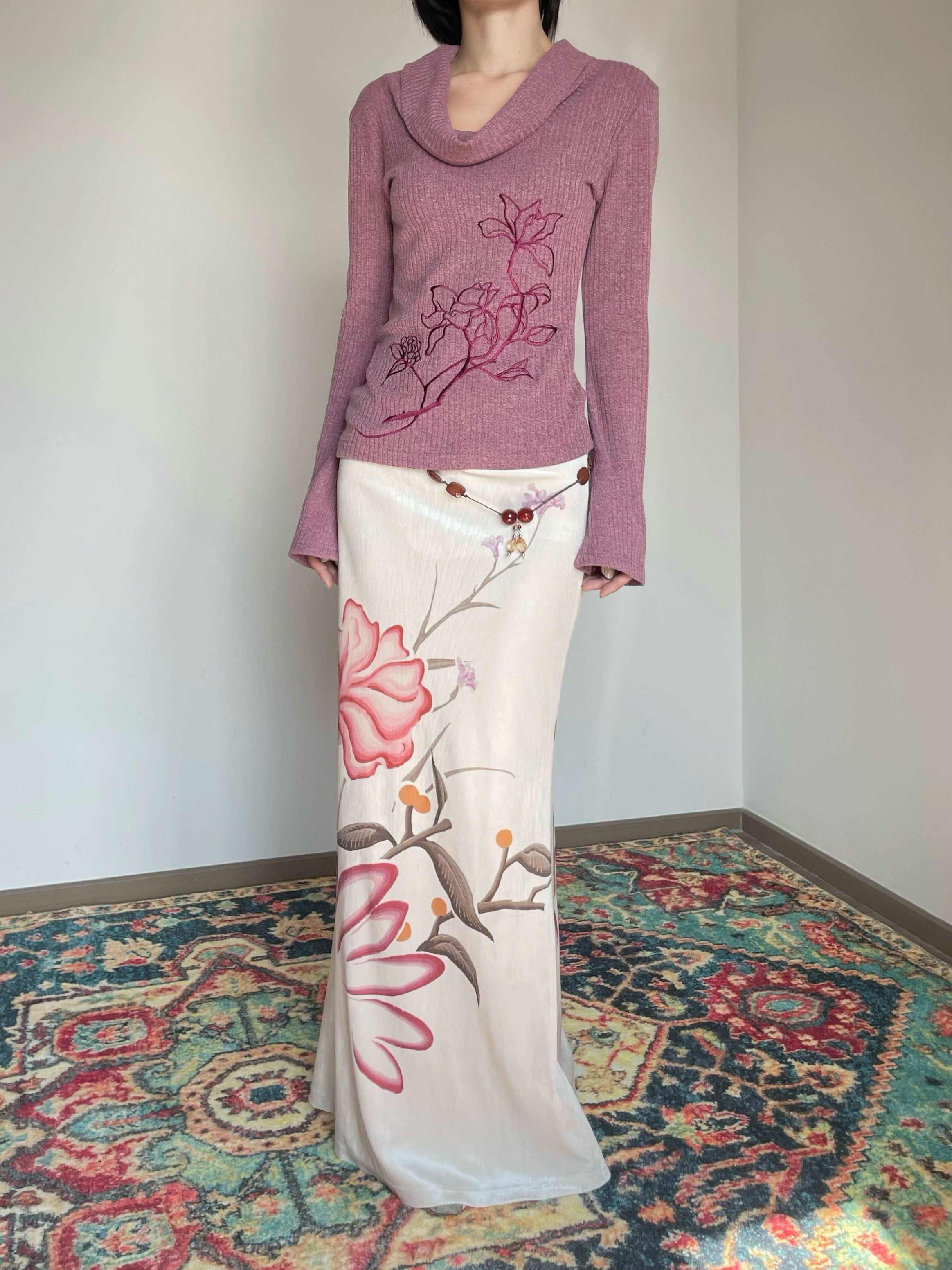 Lotus Cowl Sweater