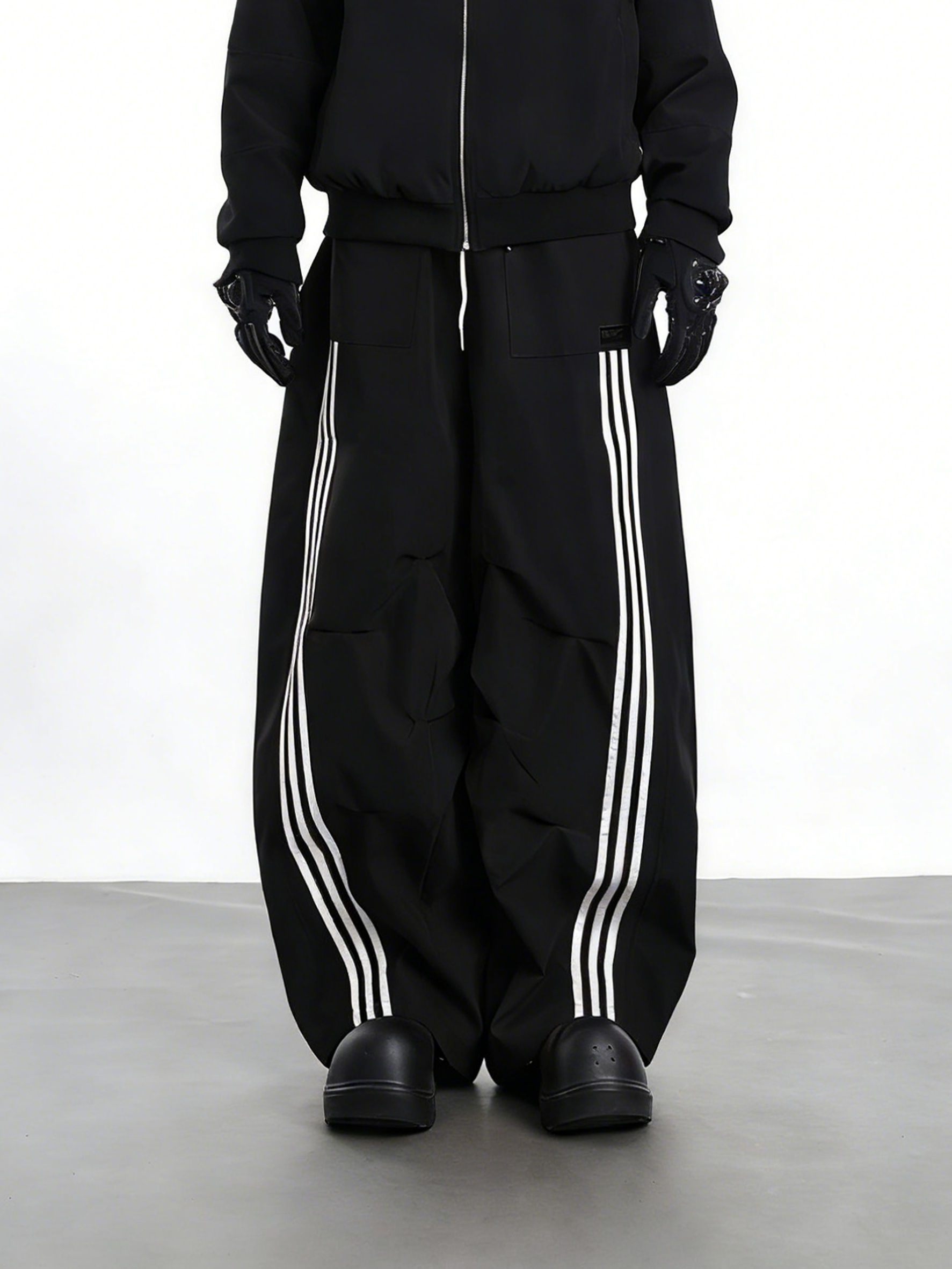 Jetstream Triple-Stripe Bomber Jacket