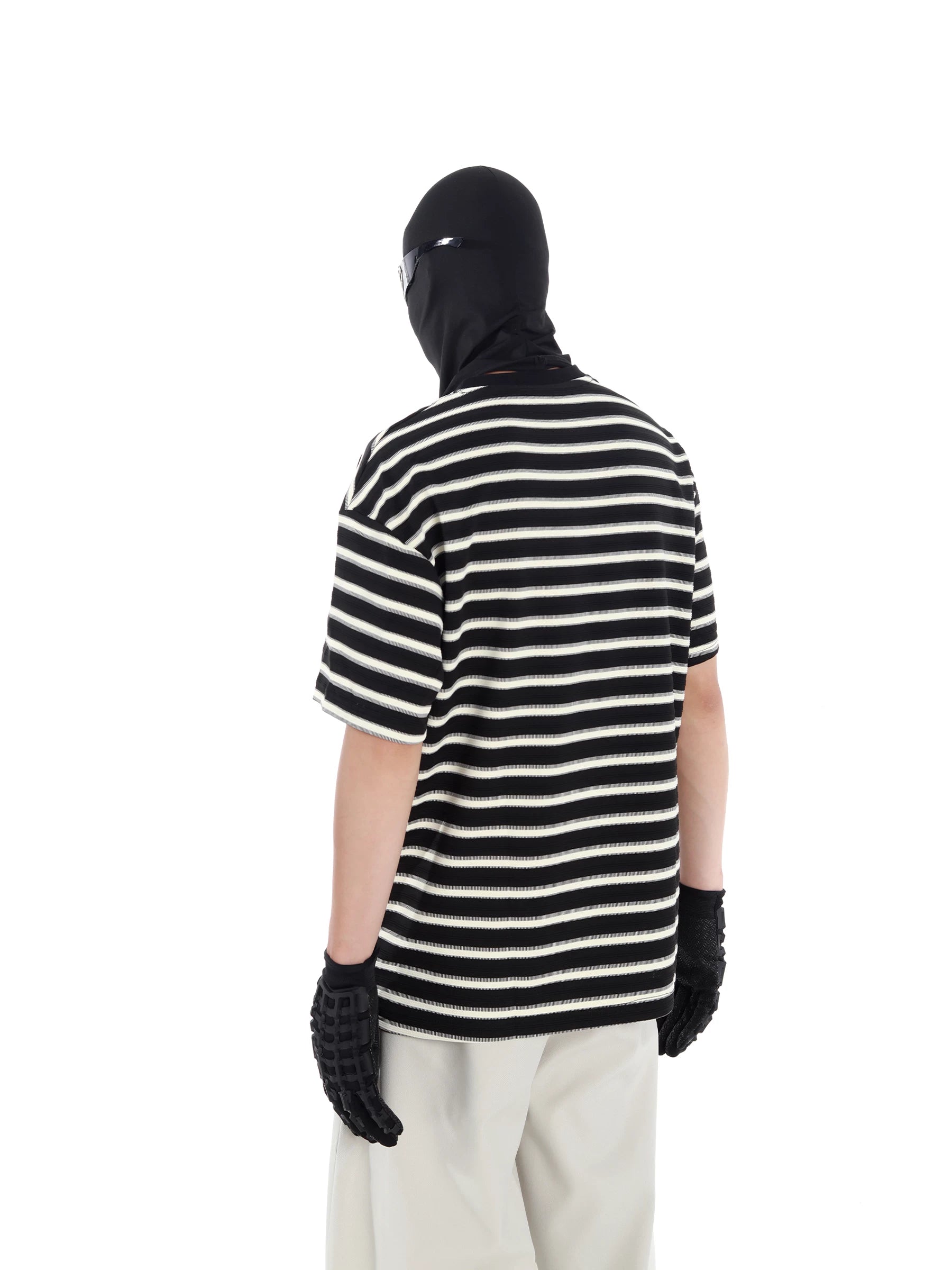 Static Signal Striped Tee