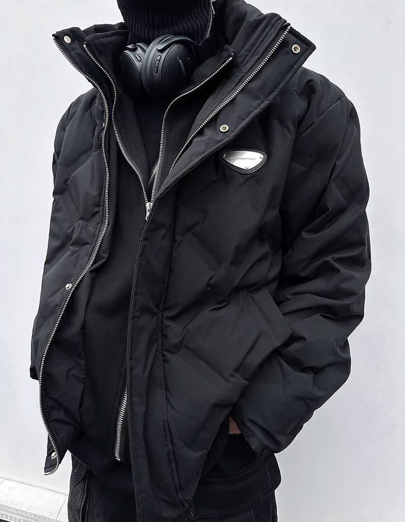 Arctic Prism Quilted Puffer Jacket