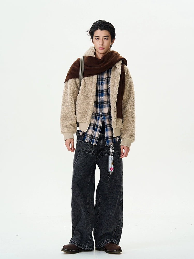 Alpine Fleece Hooded Bomber