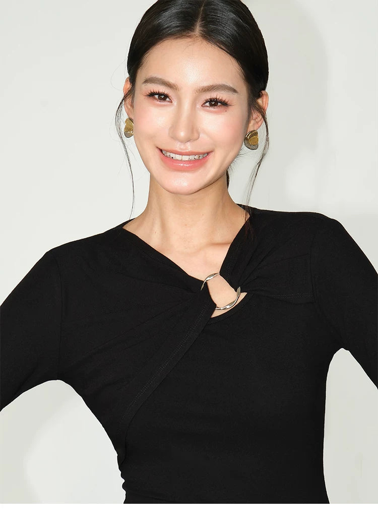 Luna Orbit Ring Top